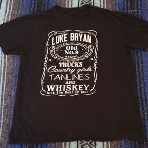 Luke Bryan 2015 Kick The Dust UP Tour Tee